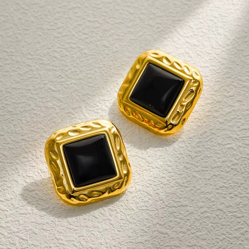 Noir Studs