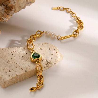 Emerald Löach Bracelet